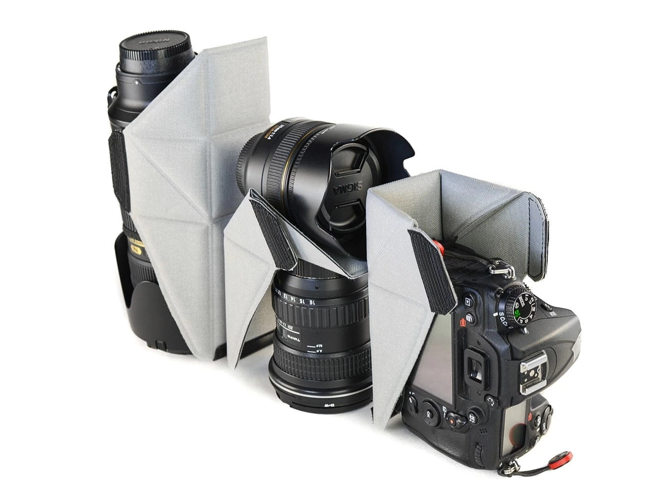 Peak Design FlexFold Divider V1.2 Klett-Inneneinteiler Für Everyday Messenger Bag 13/15 (V1) Charcoa – Bild 5