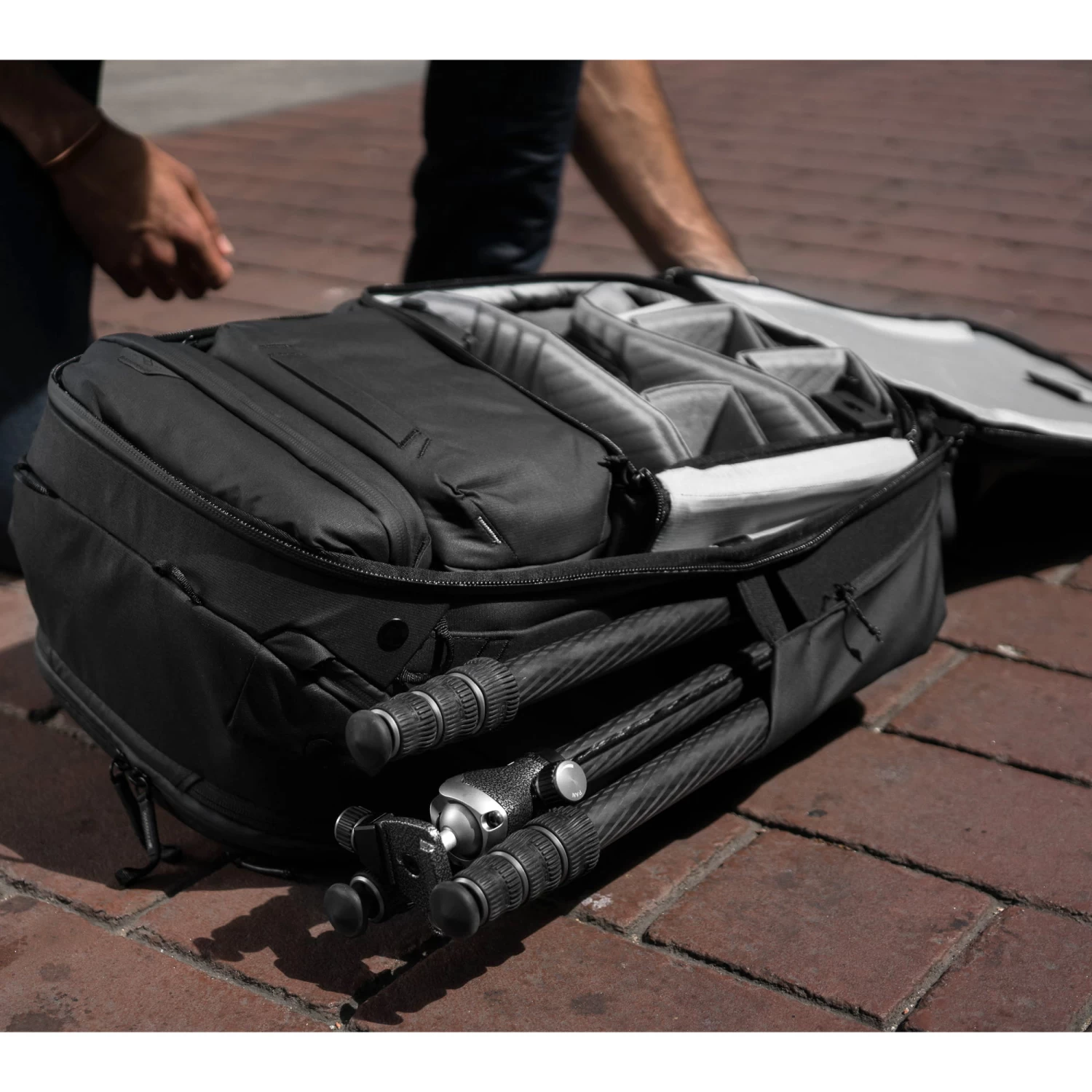 Peak Design Travel Backpack 45L Reise- Und Fotorucksack - Sage (Salbeigrün) – Bild 9