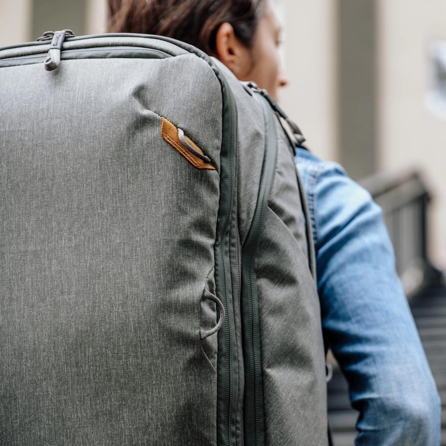 Peak Design Travel Backpack 45L Reise- Und Fotorucksack - Sage (Salbeigrün) – Bild 20