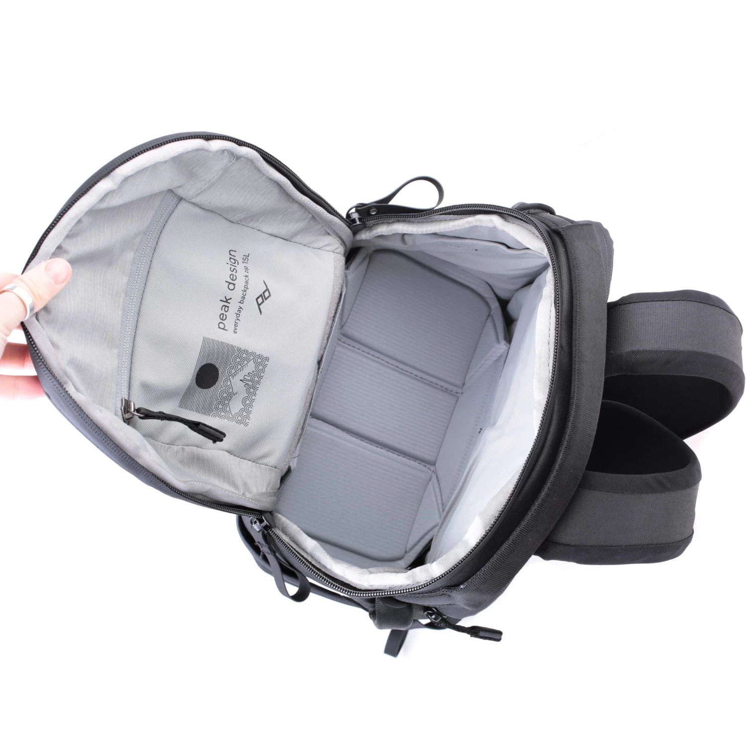 Peak Design Everyday Backpack V2 Zip Foto-Rucksack 15 Liter - Black (Schwarz) – Bild 7