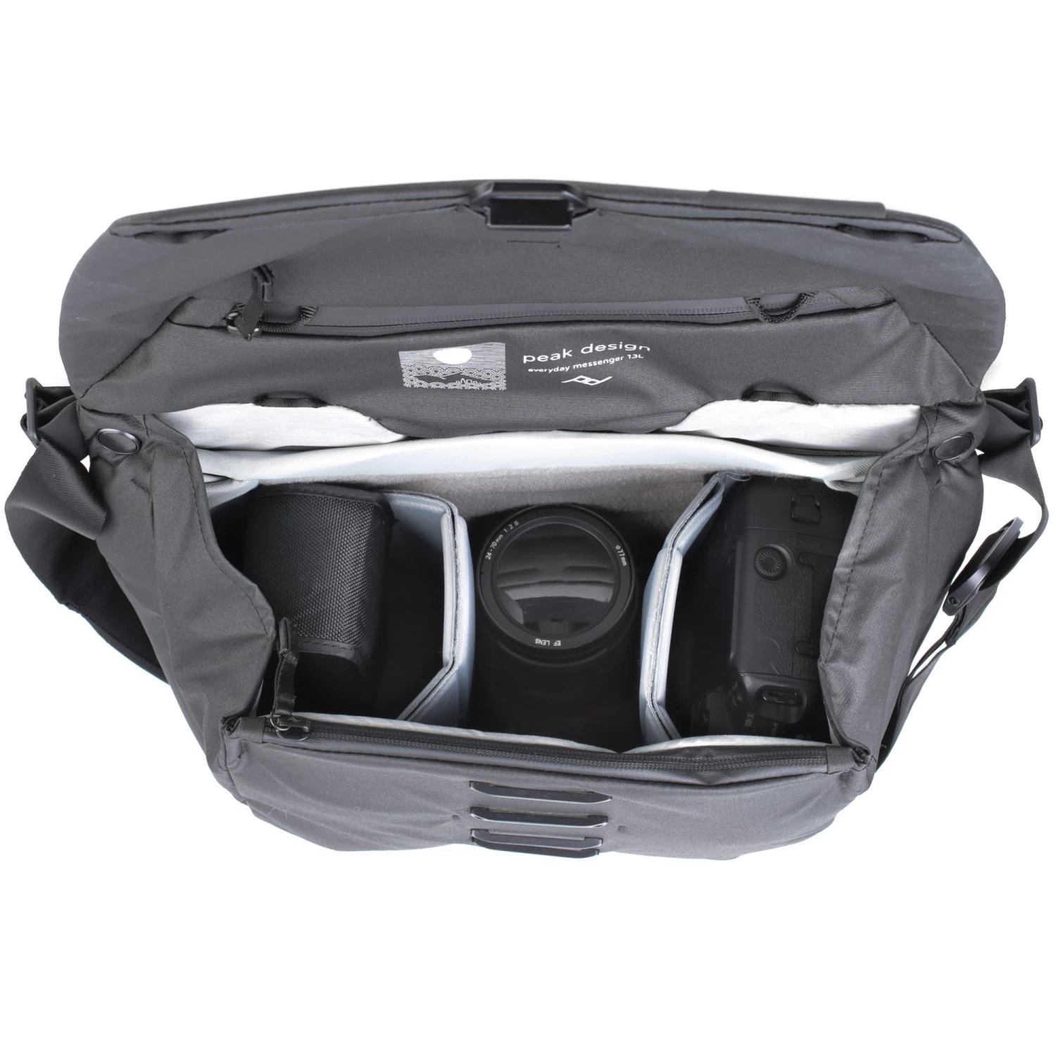 Peak Design Everyday Messenger V2 13 Liter - Black (Schwarz) – Bild 8