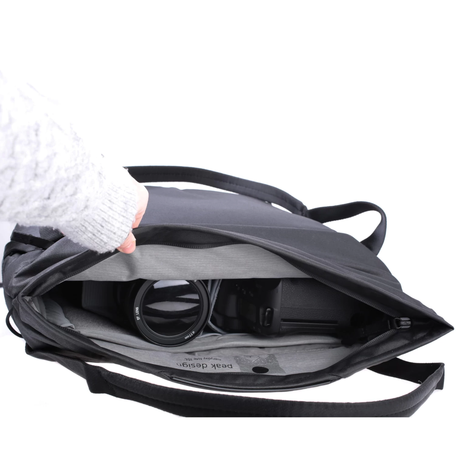 Peak Design Everyday Tote V2 15 Liter - Black (Schwarz) – Bild 7
