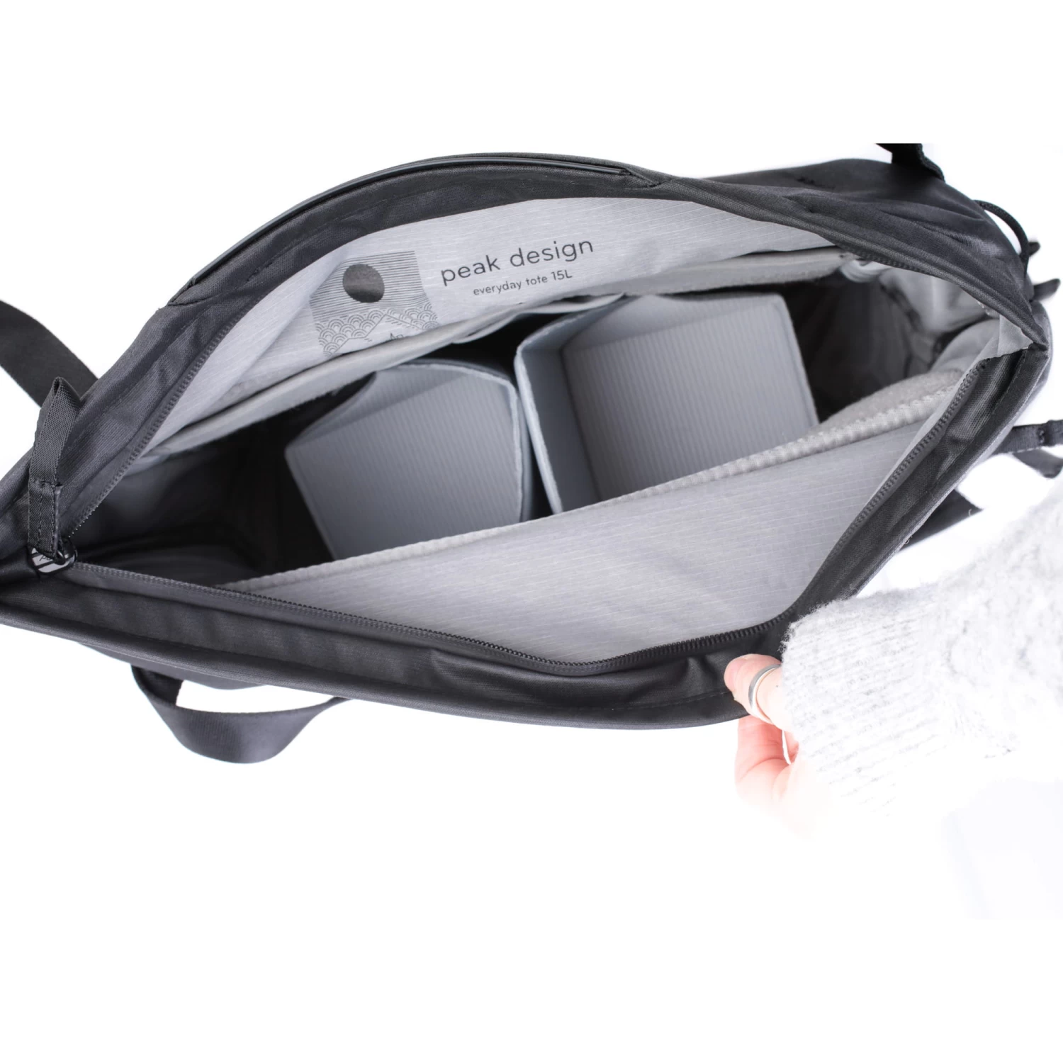 Peak Design Everyday Tote V2 15 Liter - Black (Schwarz) – Bild 10