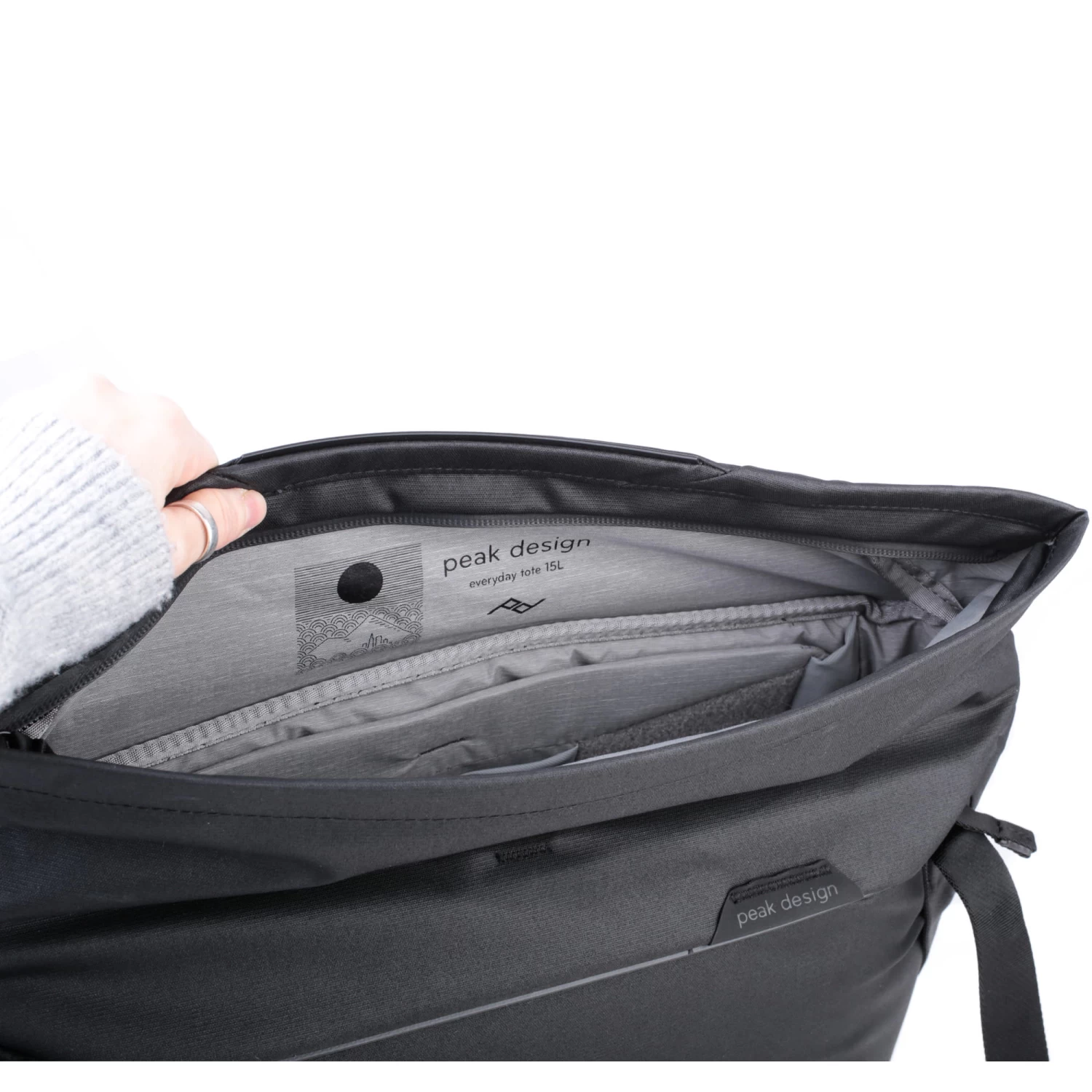 Peak Design Everyday Tote V2 15 Liter - Black (Schwarz) – Bild 16