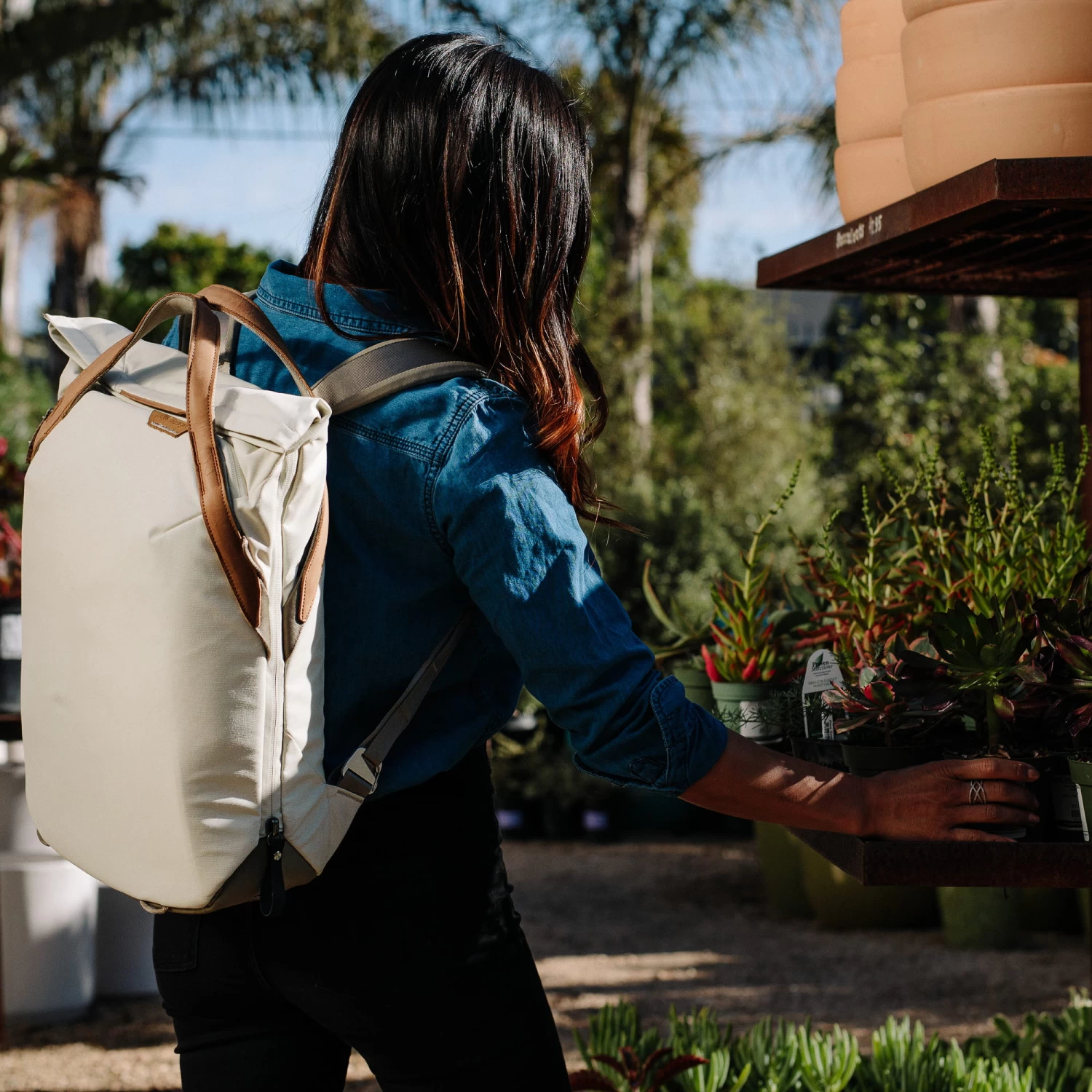 Peak Design Everyday Totepack V2 20 Liter - Bone (Beige) – Bild 5