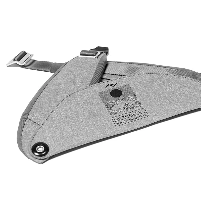 Peak Design Everyday Hip Belt V2 Ash (Hellgrau) - Für Everyday Line V2 Und Travel Backpack 30 L – Bild 2