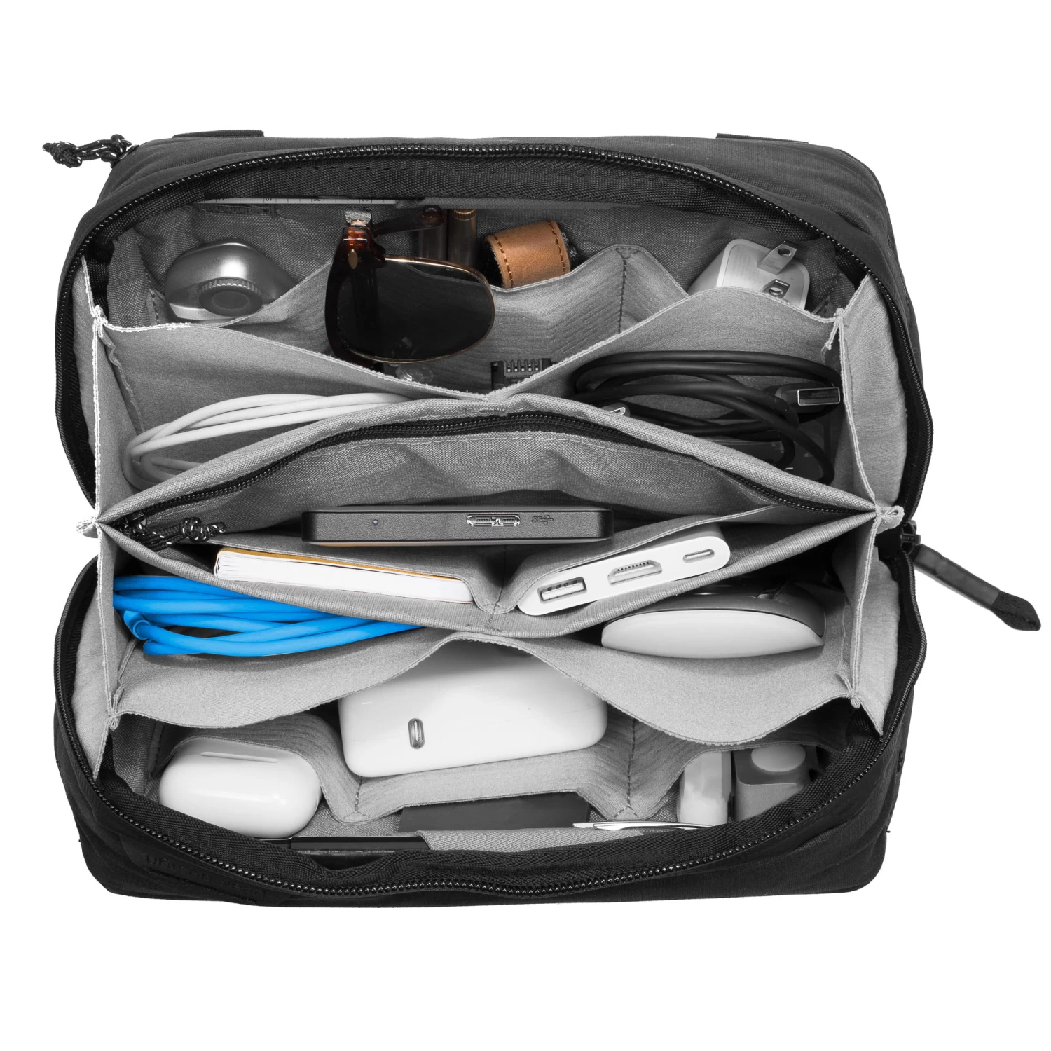 Peak Design Tech Pouch - Sage (Salbeigrün) - Organizer-Tasche Für Smartphones, Kabel Etc. – Bild 4