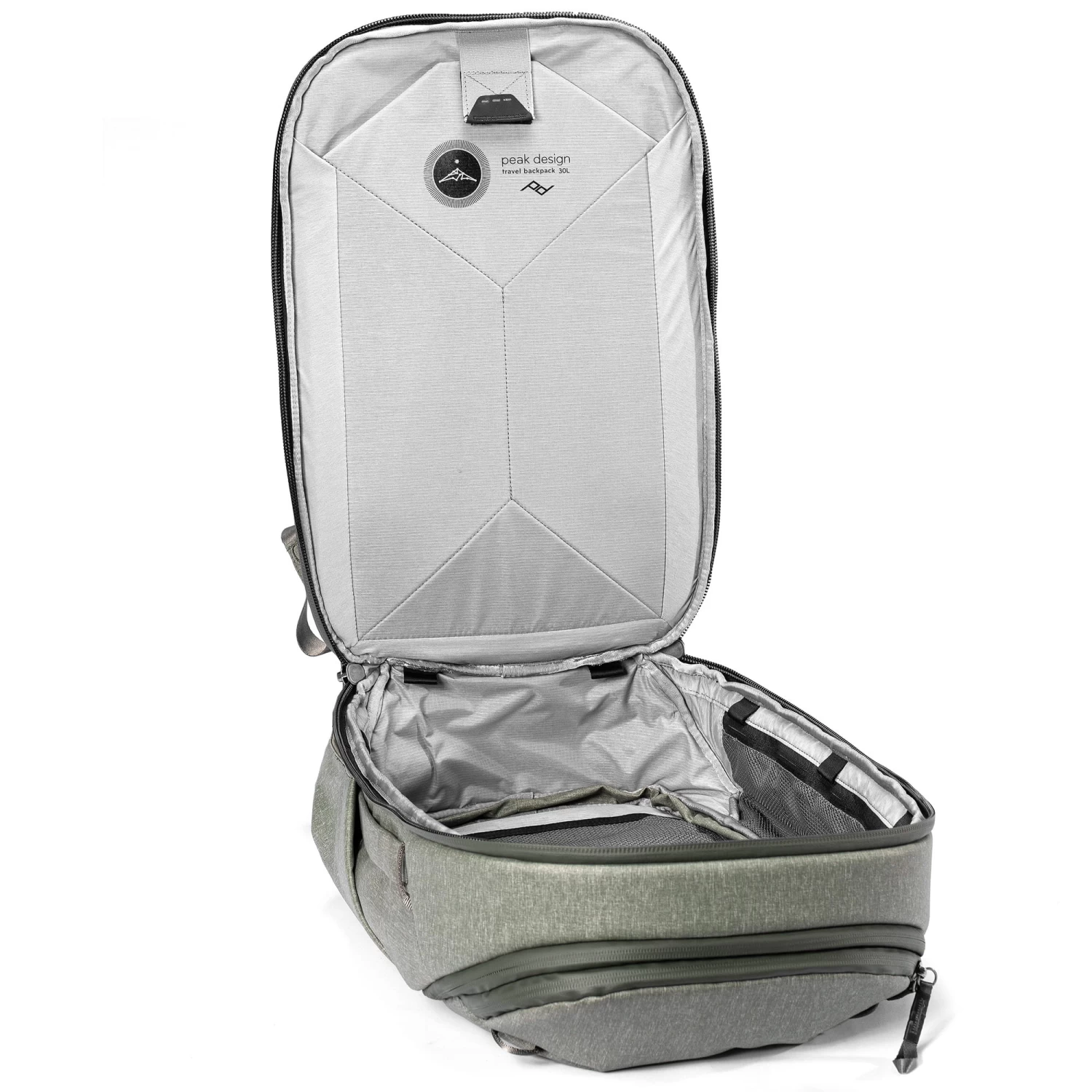 Peak Design Travel Backpack 30L Reise- Und Fotorucksack - Sage (Salbeigrün) – Bild 5