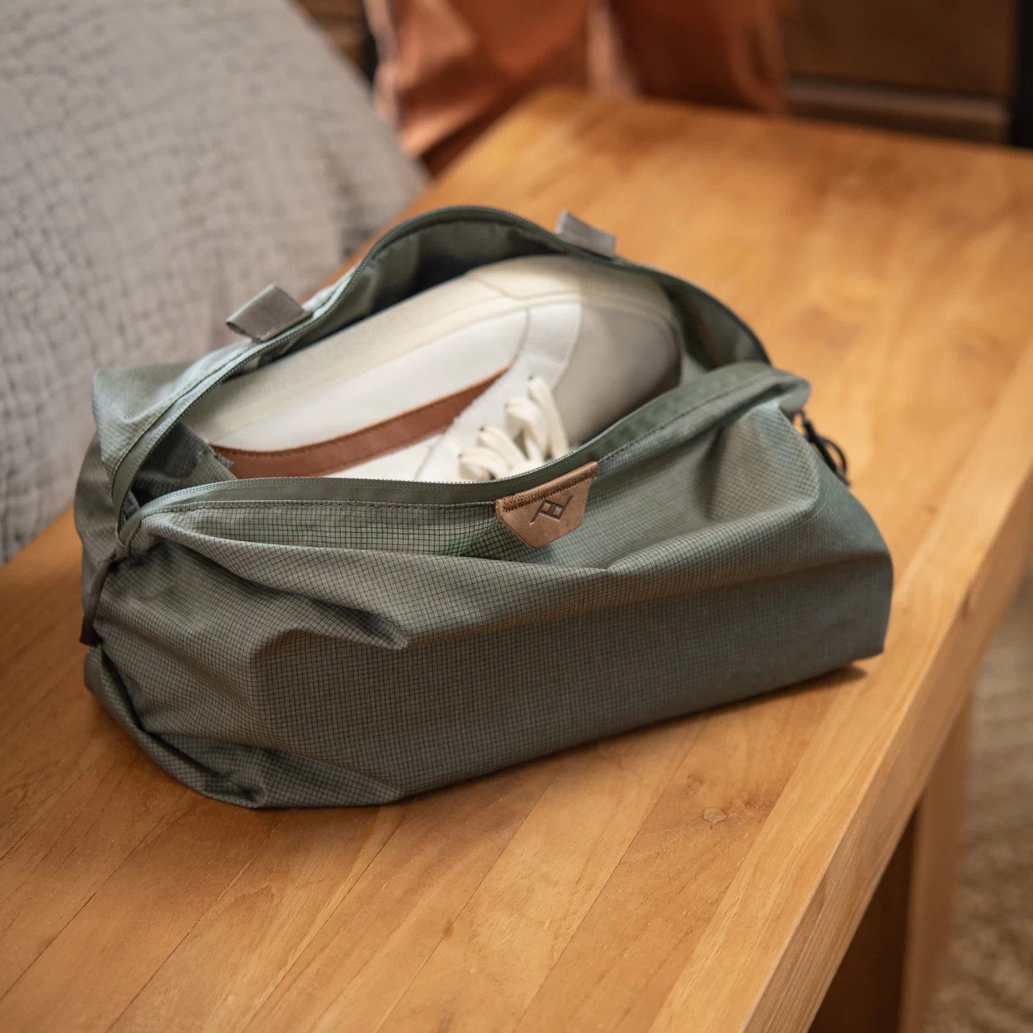 Peak Design Shoe Pouch Schuhbeutel Sage (Salbeigrün) – Bild 10