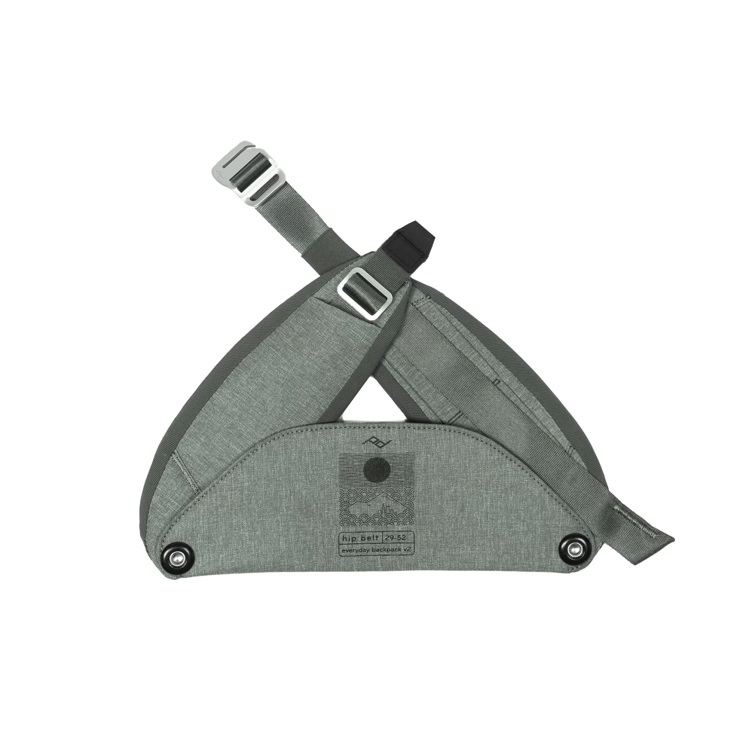 Peak Design Everyday Hip Belt V2 Sage (Salbeigrün) - Für Everyday Line V2 Und Travel Backpack 30 L