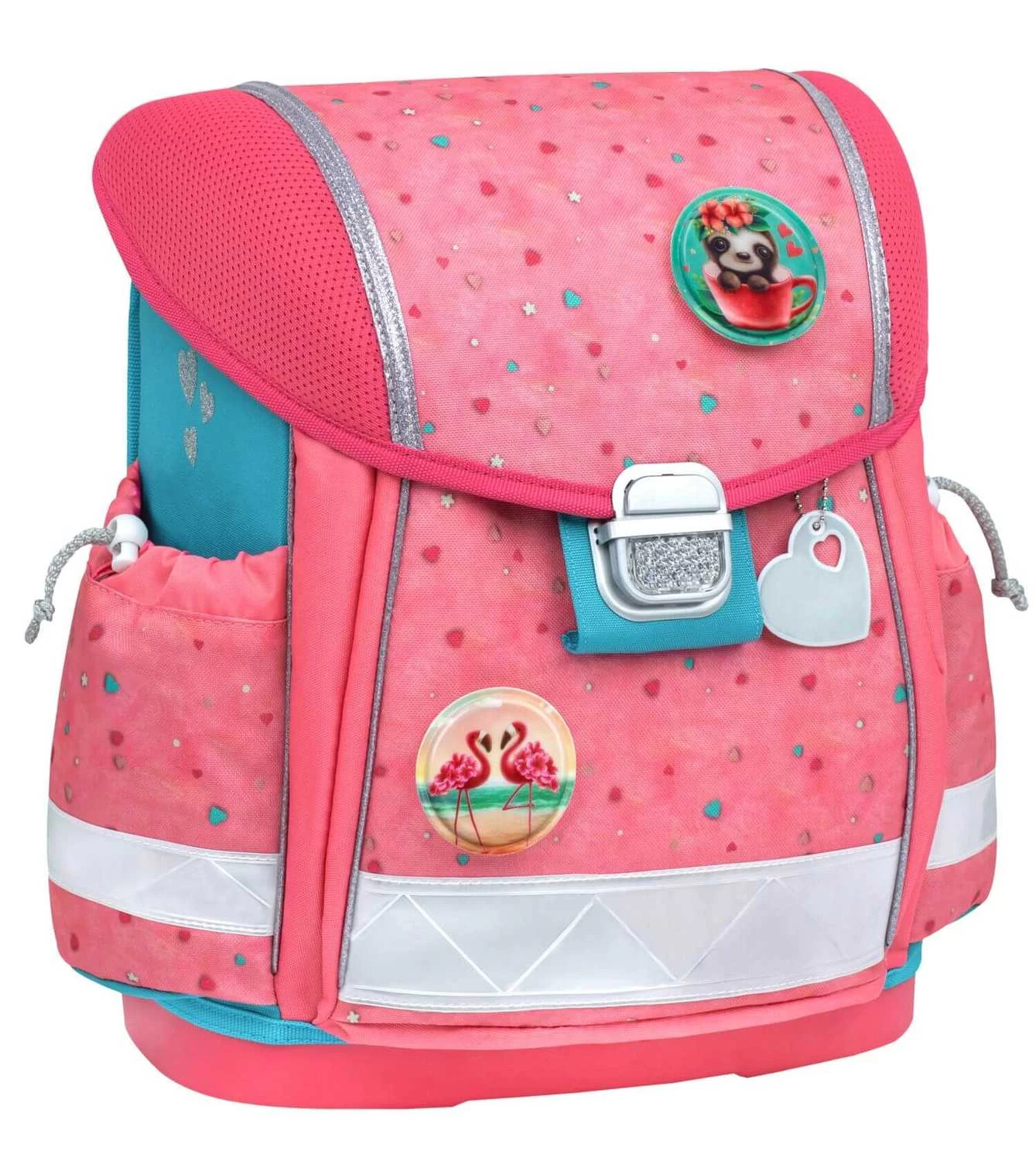 BELMIL Schulranzen Set Classy Blue Bird Mit Patch Set – Bild 3