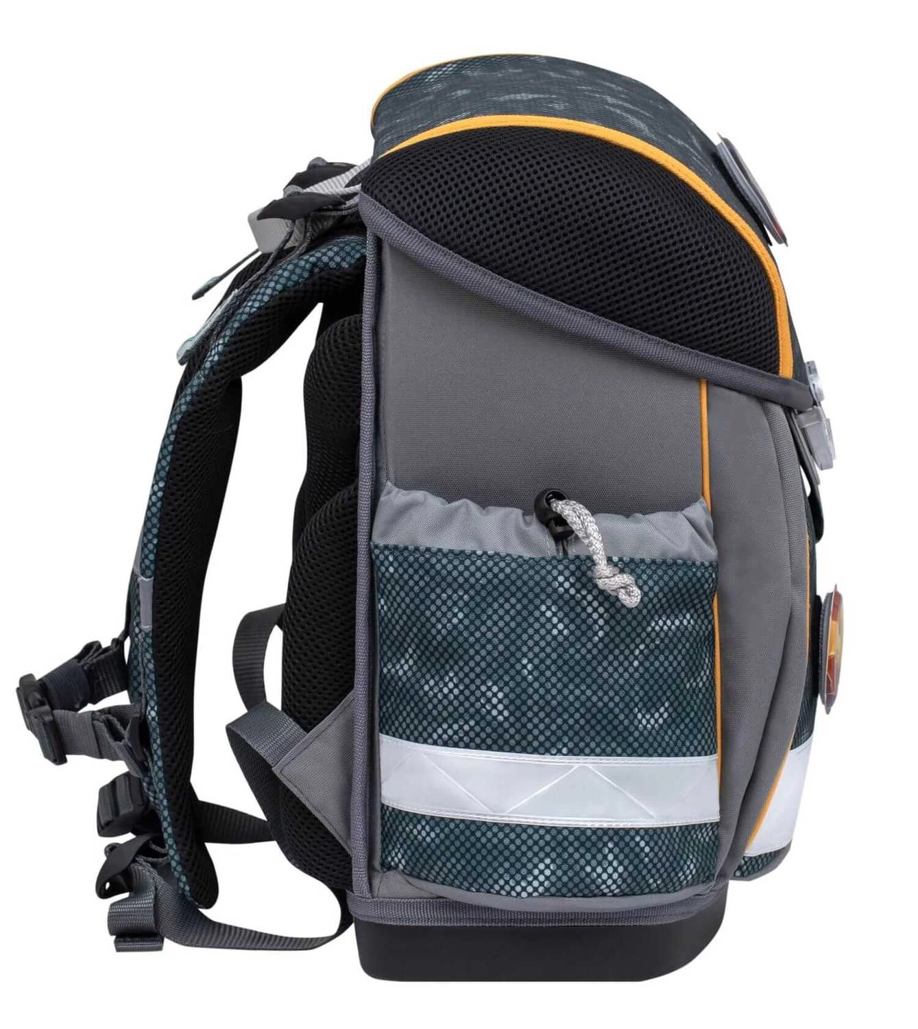 BELMIL Schulranzen Set Classy Dark Dots Inkl. Patch Set – Bild 5