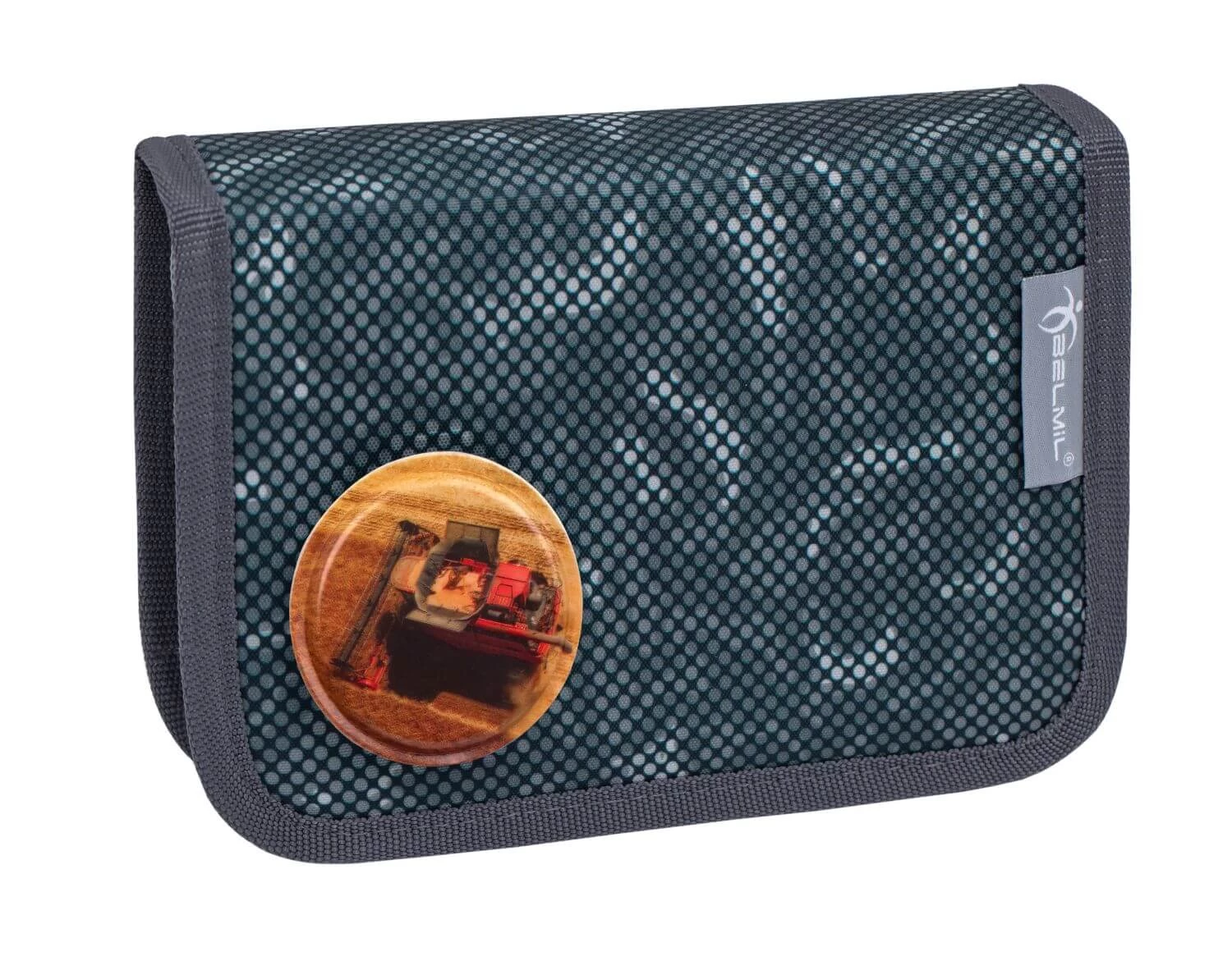 BELMIL Schulranzen Set Classy Dark Dots Inkl. Patch Set – Bild 8