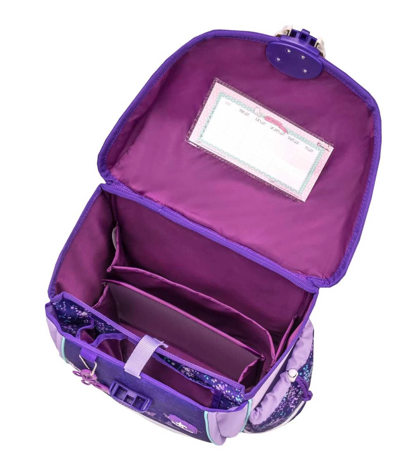 BELMIL Schulranzen Set Classy Dark Dots Inkl. Patch Set – Bild 10