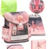 BELMIL Schulranzen Set Classy Ballerina Black Pink Inkl. Regenschutz