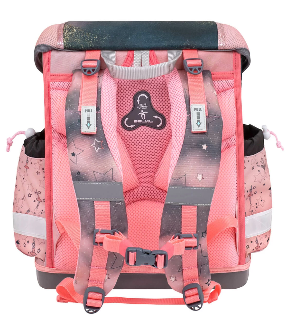 BELMIL Schulranzen Set Classy Ballerina Black Pink Inkl. Regenschutz – Bild 5