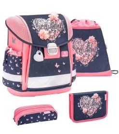 BELMIL Schulranzen Set Classy Beautiful Flowers