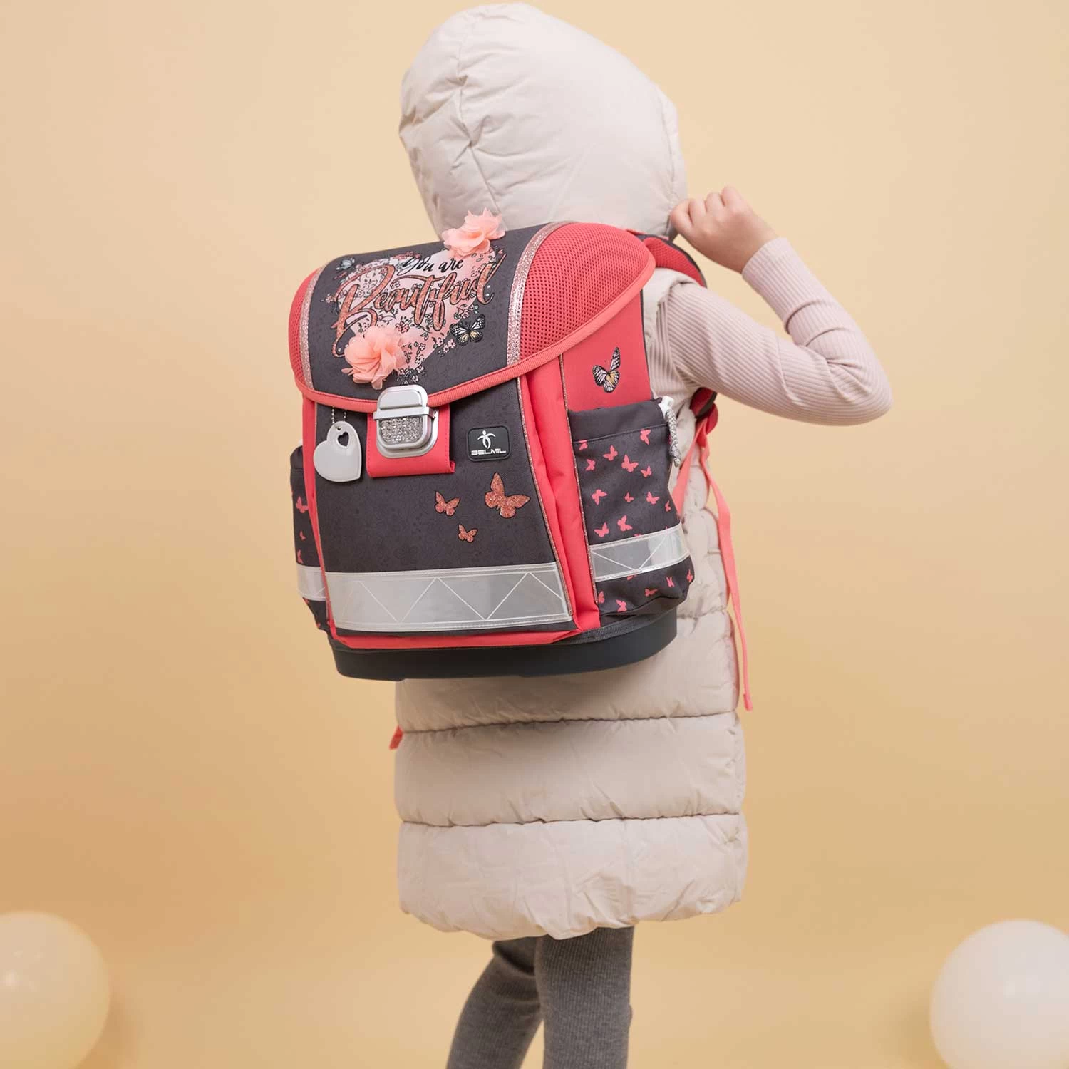 BELMIL Schulranzen Set Classy Bloomy Blossom – Bild 8