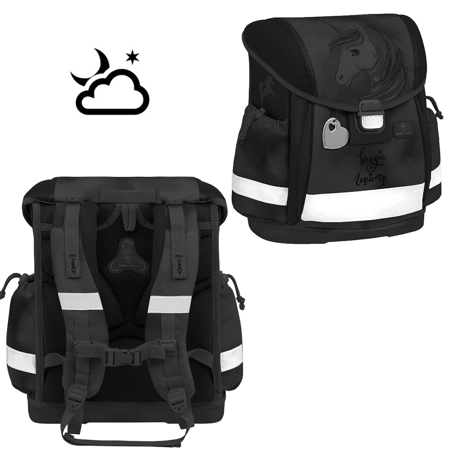 BELMIL Schulranzen Set Classy Bloomy Blossom – Bild 10