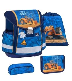 BELMIL Schulranzen Set Classy Bulldozer
