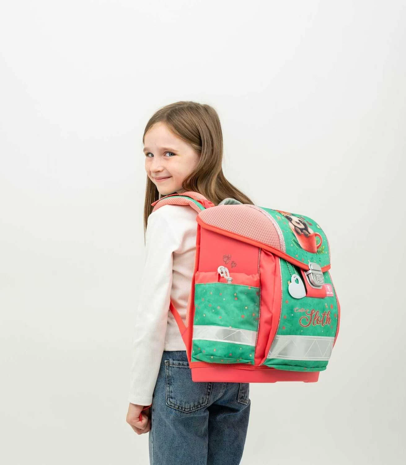 BELMIL Schulranzen Set Classy Cute Sloth – Bild 10