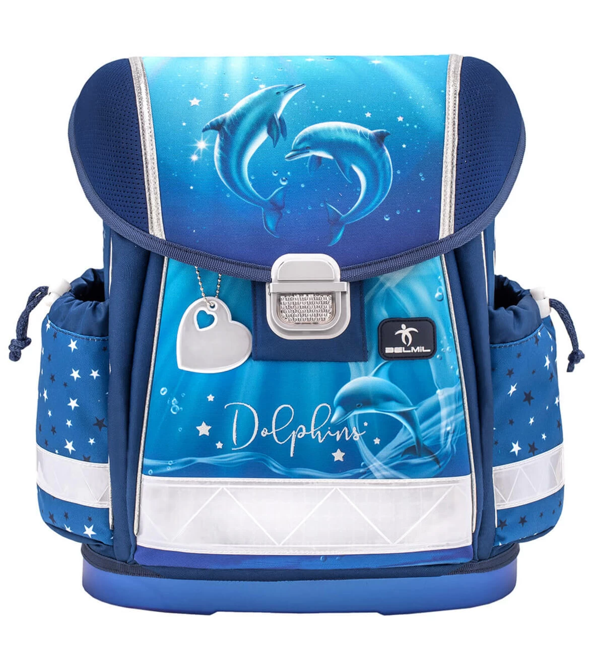 BELMIL Schulranzen Set Classy Dolphins Inkl. Regenschutz – Bild 3
