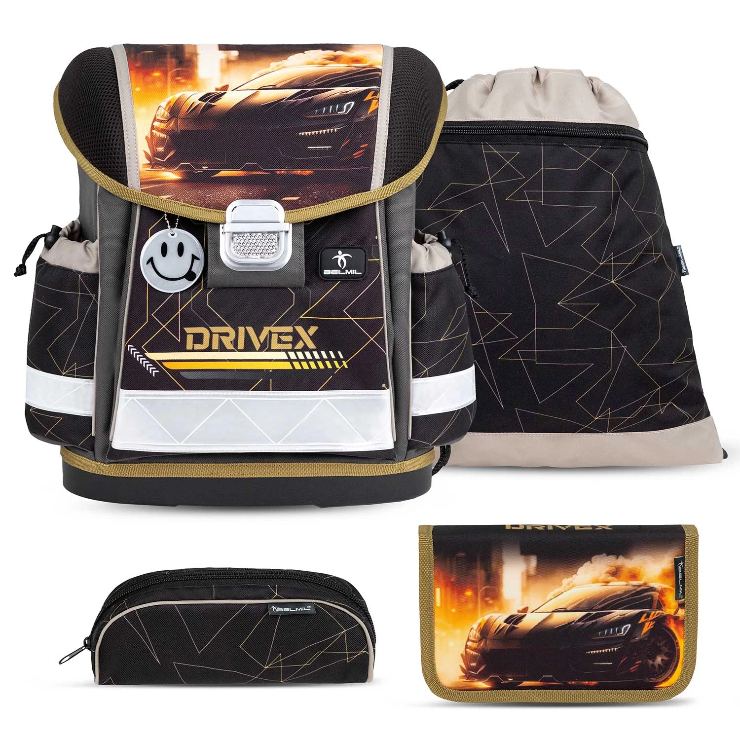 BELMIL Schulranzen Set Classy Drivex