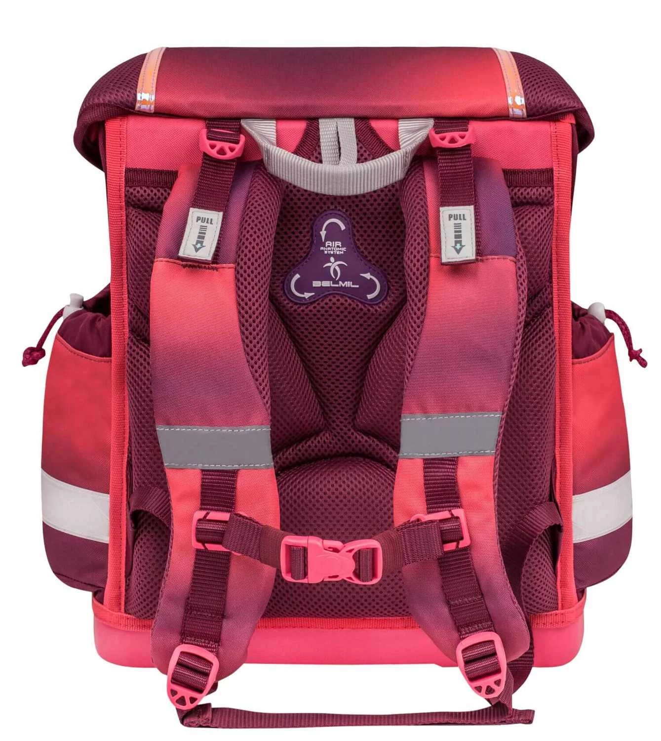 BELMIL Schulranzen Set Classy Mahogany Inkl. Patch Set – Bild 4