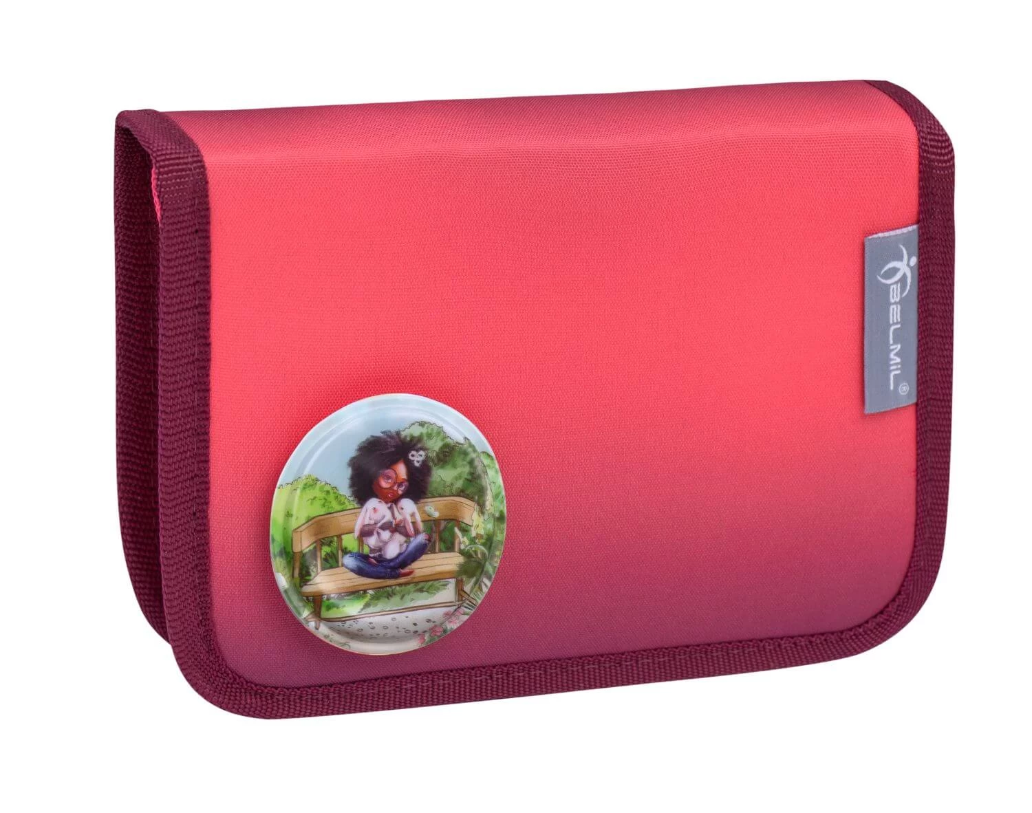 BELMIL Schulranzen Set Classy Mahogany Inkl. Patch Set – Bild 7