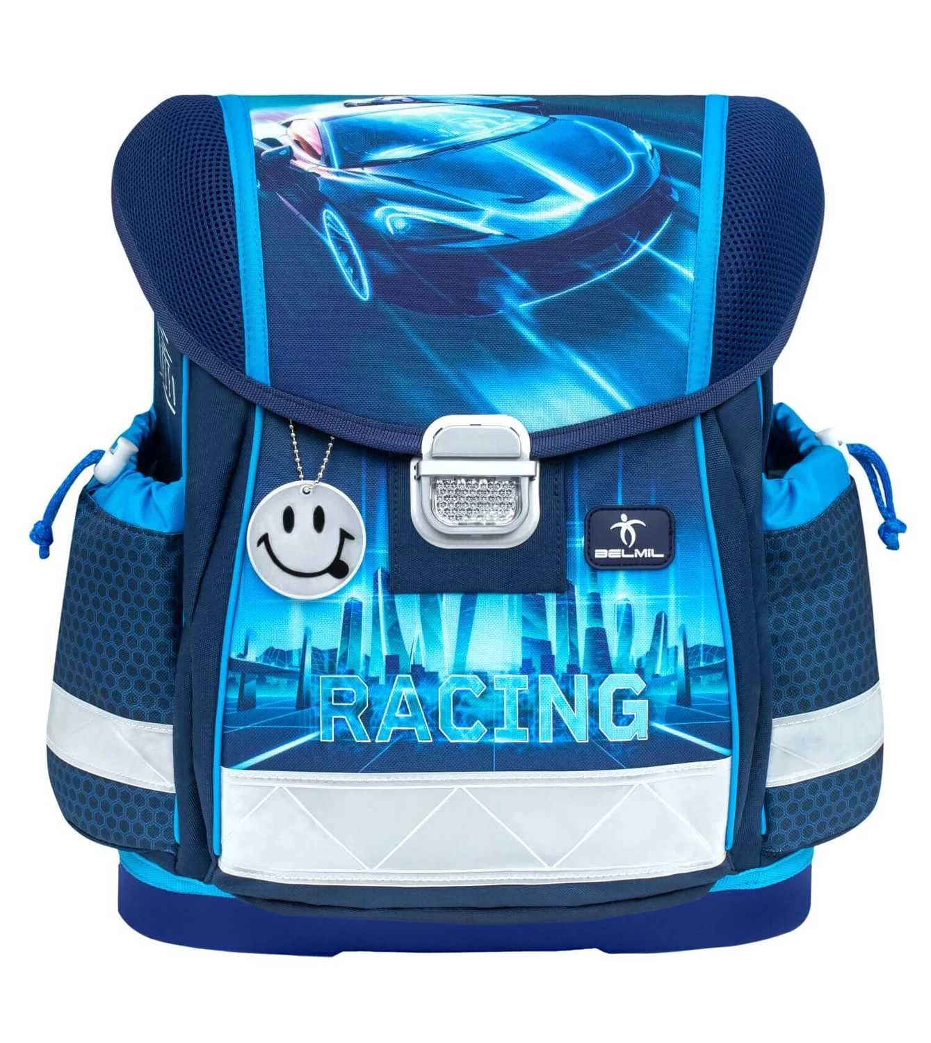 BELMIL Schulranzen Set Classy Racing Blue Neon – Bild 4