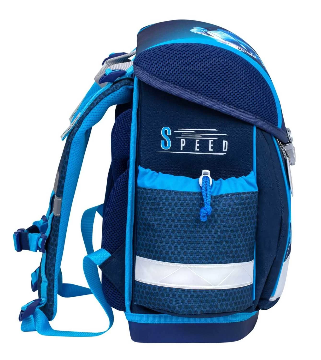 BELMIL Schulranzen Set Classy Racing Blue Neon – Bild 5