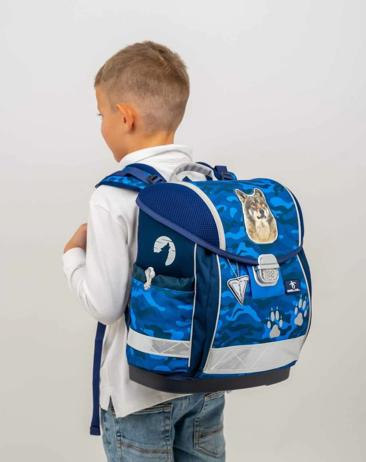 BELMIL Schulranzen Set Classy Racing Blue Neon – Bild 8