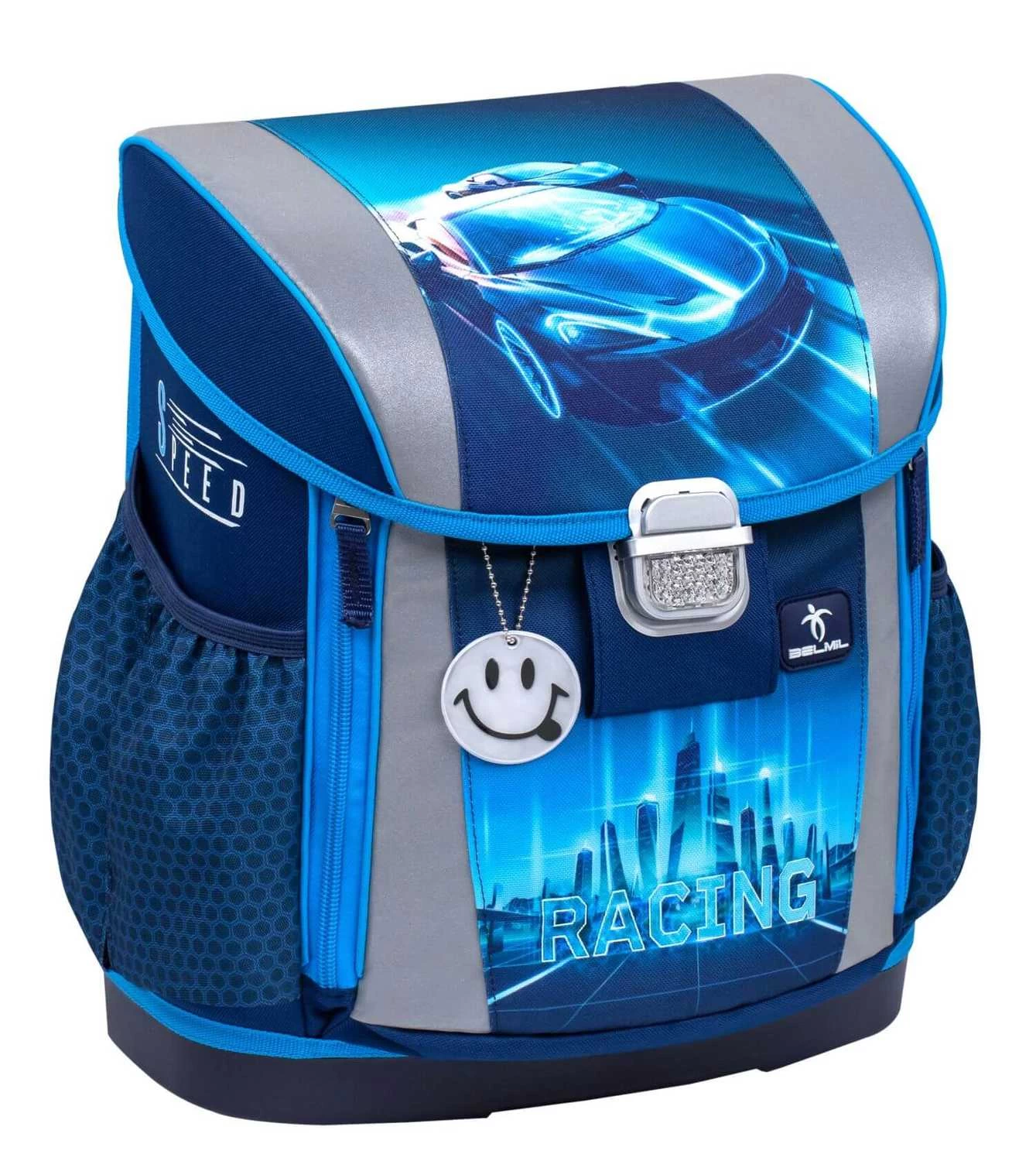 BELMIL Schulranzen Set Customize-Me Racing Blue Neon – Bild 3