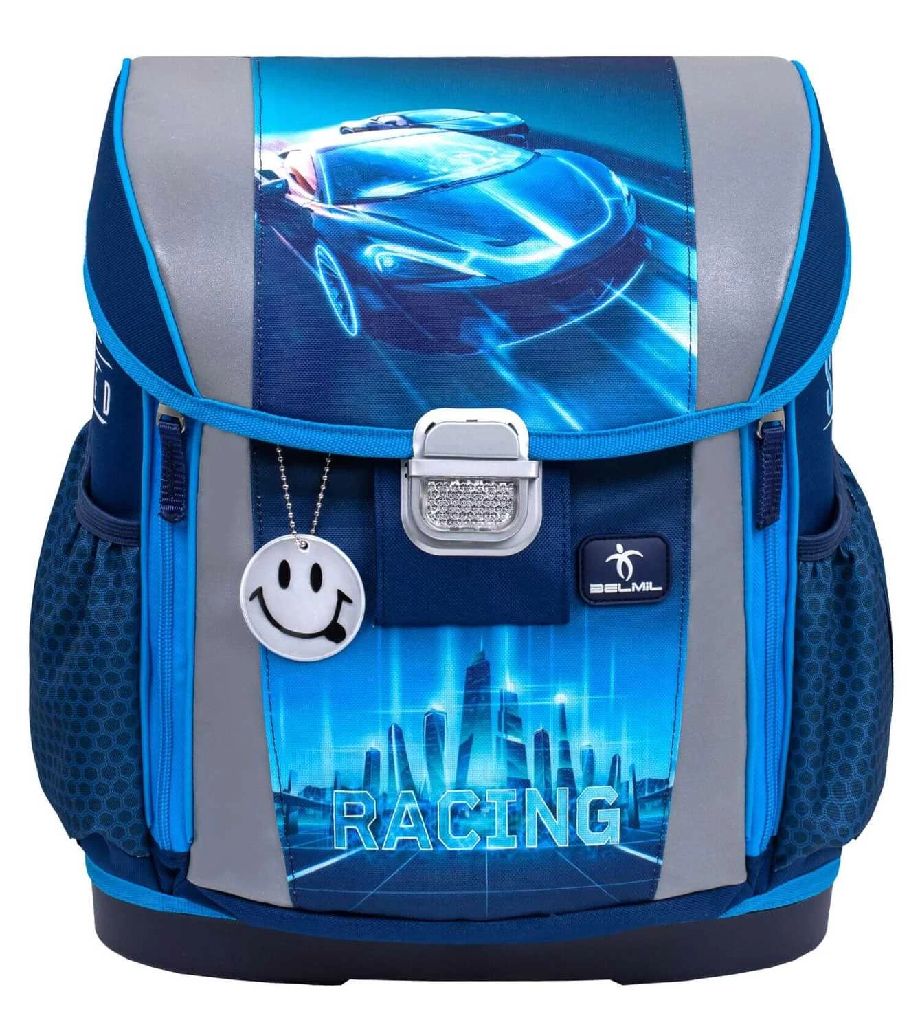 BELMIL Schulranzen Set Customize-Me Racing Blue Neon – Bild 4