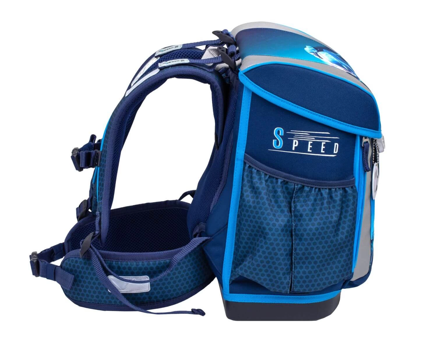 BELMIL Schulranzen Set Customize-Me Racing Blue Neon – Bild 5