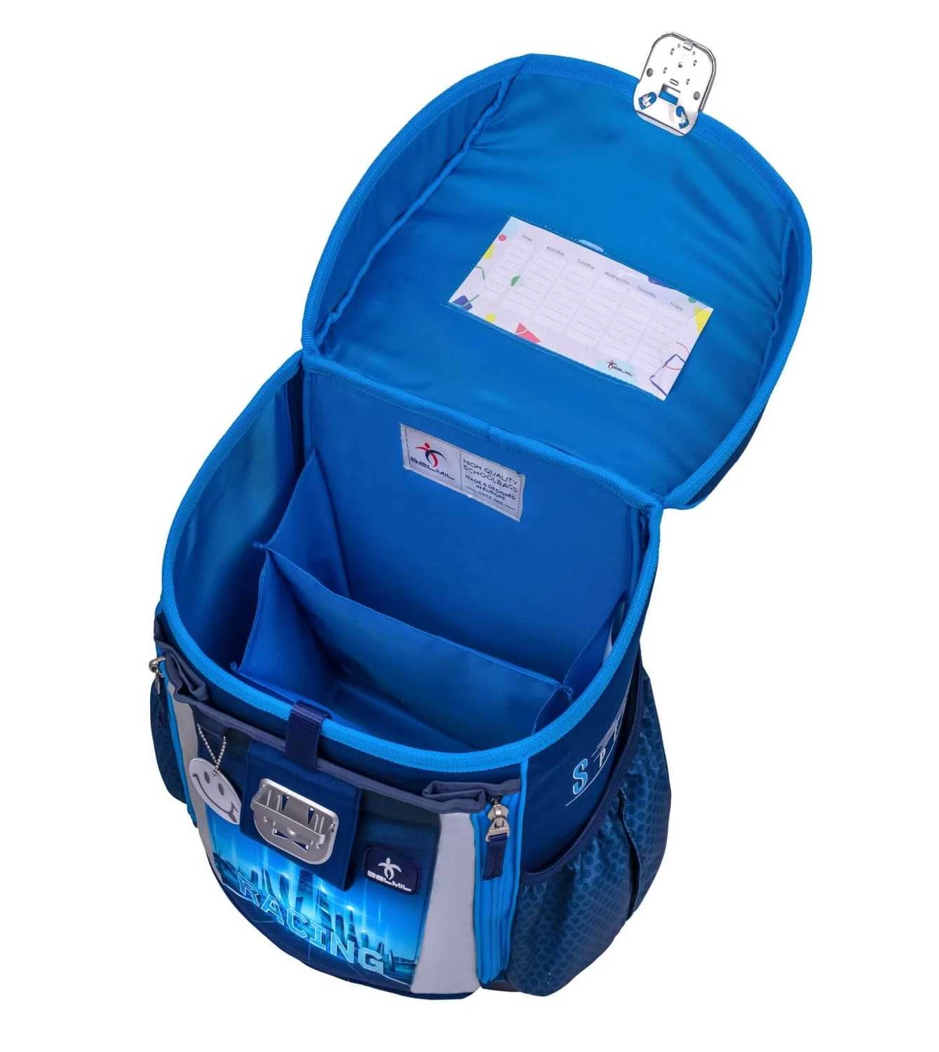 BELMIL Schulranzen Set Customize-Me Racing Blue Neon – Bild 10