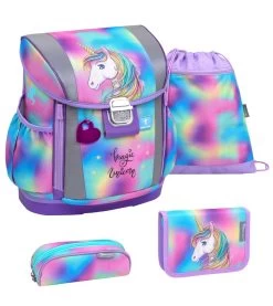 BELMIL Schulranzen Set Customize-Me Rainbow Color