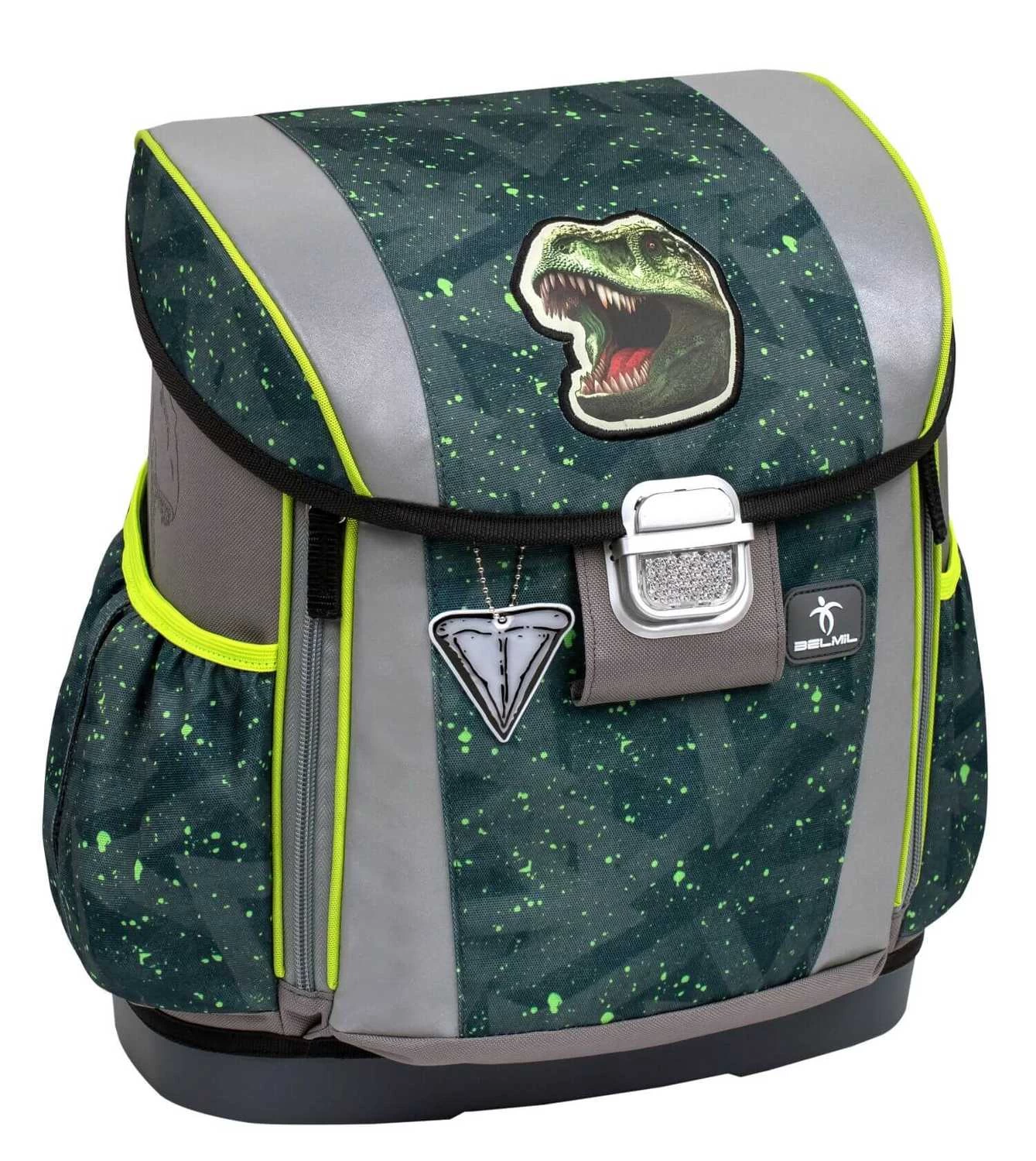 BELMIL Schulranzen Set Customize-Me T-rex Roar Mit Regenschutz – Bild 3