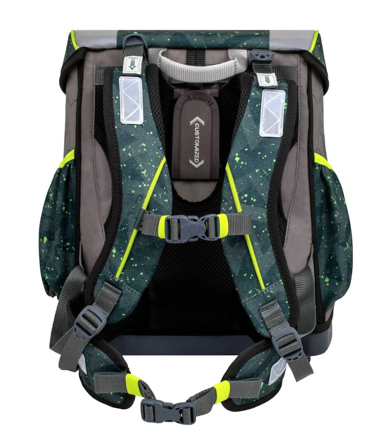 BELMIL Schulranzen Set Customize-Me T-rex Roar Mit Regenschutz – Bild 6