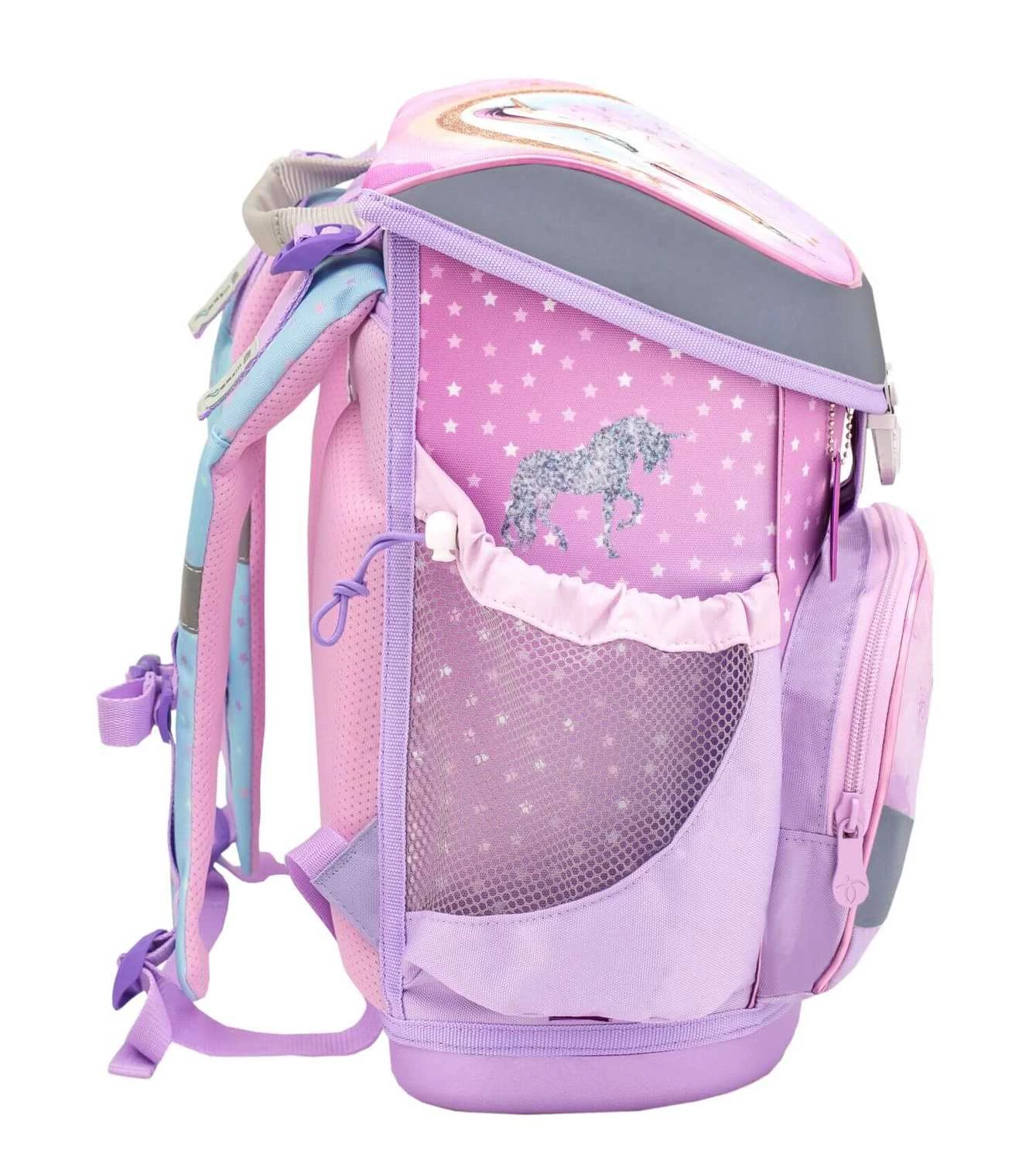 BELMIL Schulranzen Set Mini-Fit 4 Tlg. Rainbow Unicorn – Bild 5
