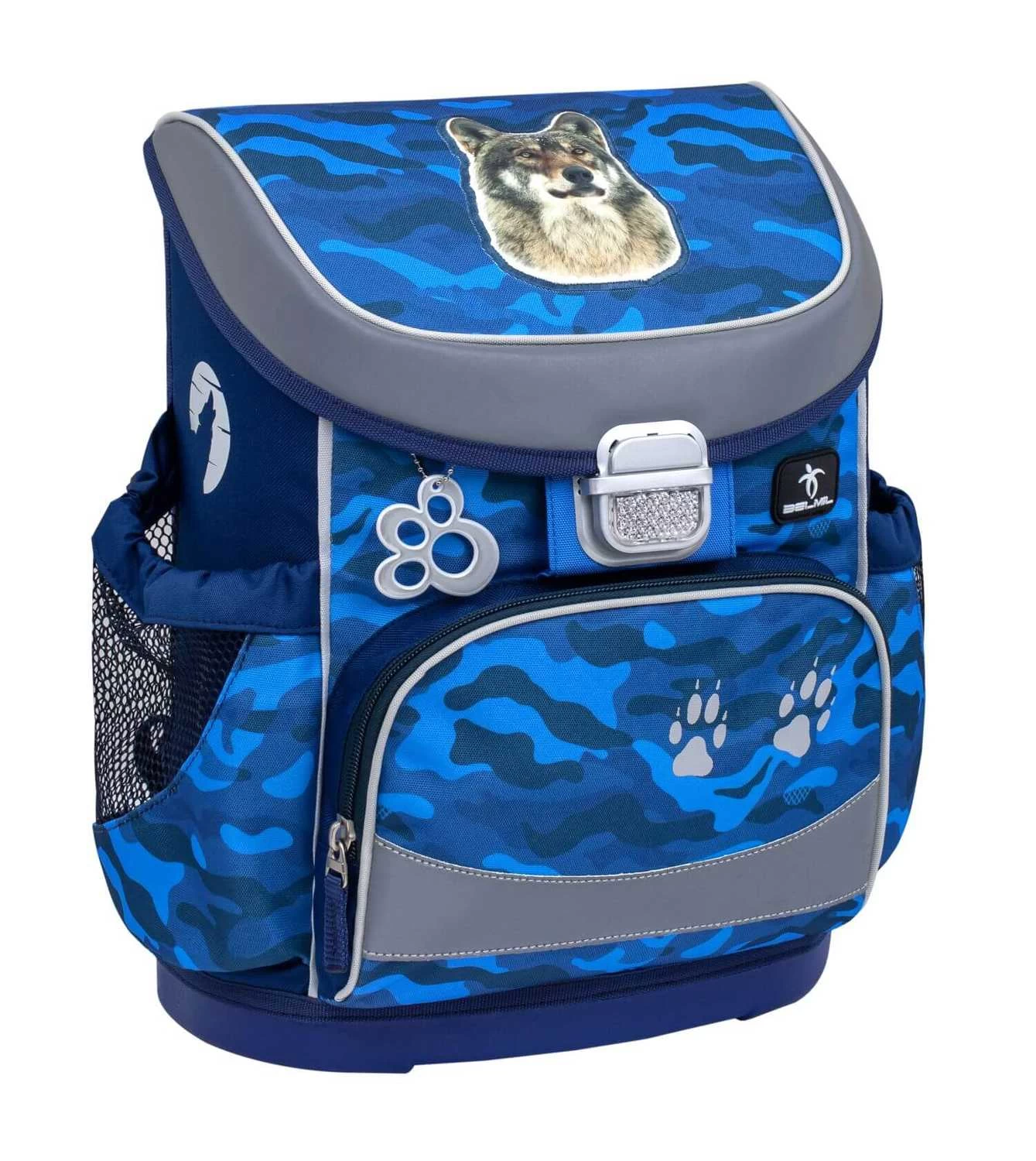 BELMIL Schulranzen Set Mini-Fit Alpha Wolf Mit Regenschutz – Bild 3