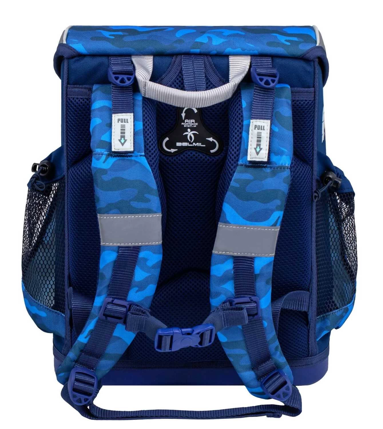 BELMIL Schulranzen Set Mini-Fit Alpha Wolf Mit Regenschutz – Bild 6