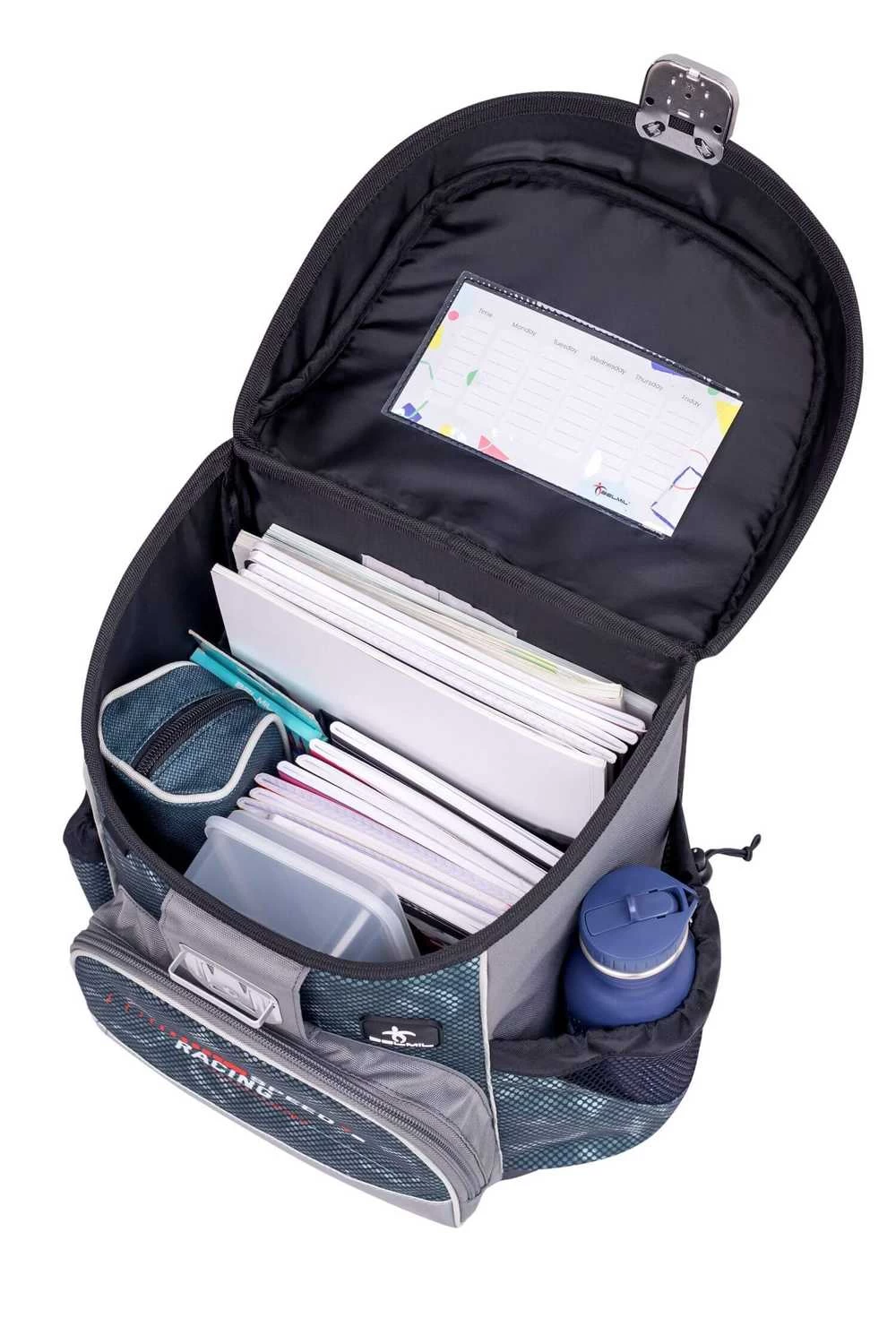 BELMIL Schulranzen Set Mini-Fit Alpha Wolf Mit Regenschutz – Bild 10