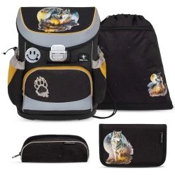 BELMIL Schulranzen Set Mini-Fit Moonless Night