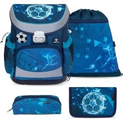 BELMIL Schulranzen Set Mini-Fit Racing Footballers