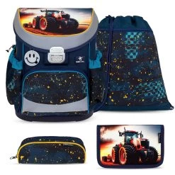 BELMIL Schulranzen Set Mini-Fit Tractron