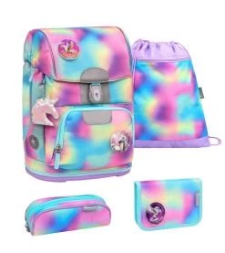 BELMIL Schulranzen Set Motion Rainbow Color