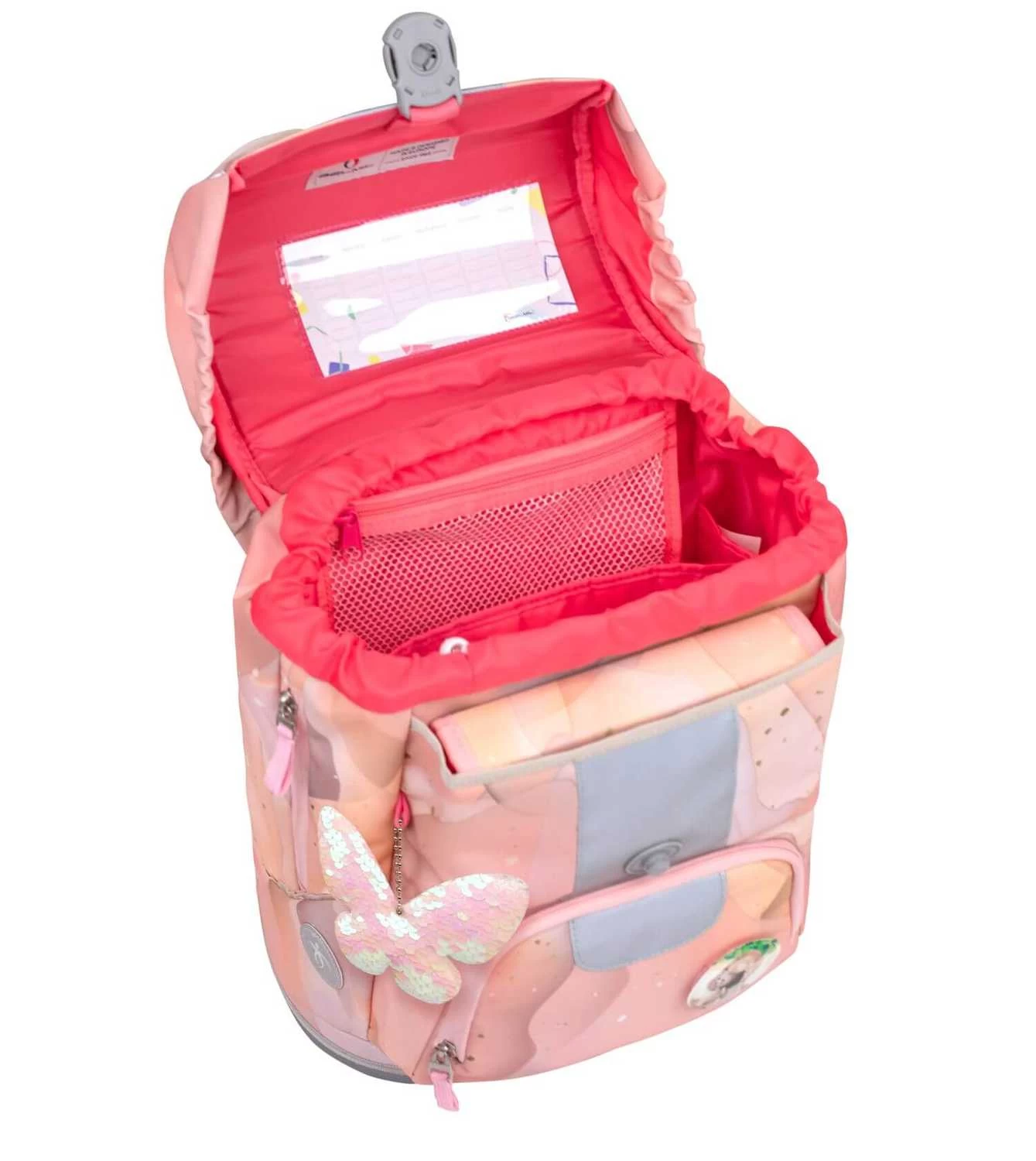 BELMIL Schulranzen Set Motion Shiny Pink Mit Regenschutz – Bild 10