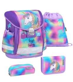 BELMIL Schulranzen Set Classy Rainbow Color