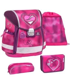 BELMIL Schulranzen Set Classy Shiny Pink